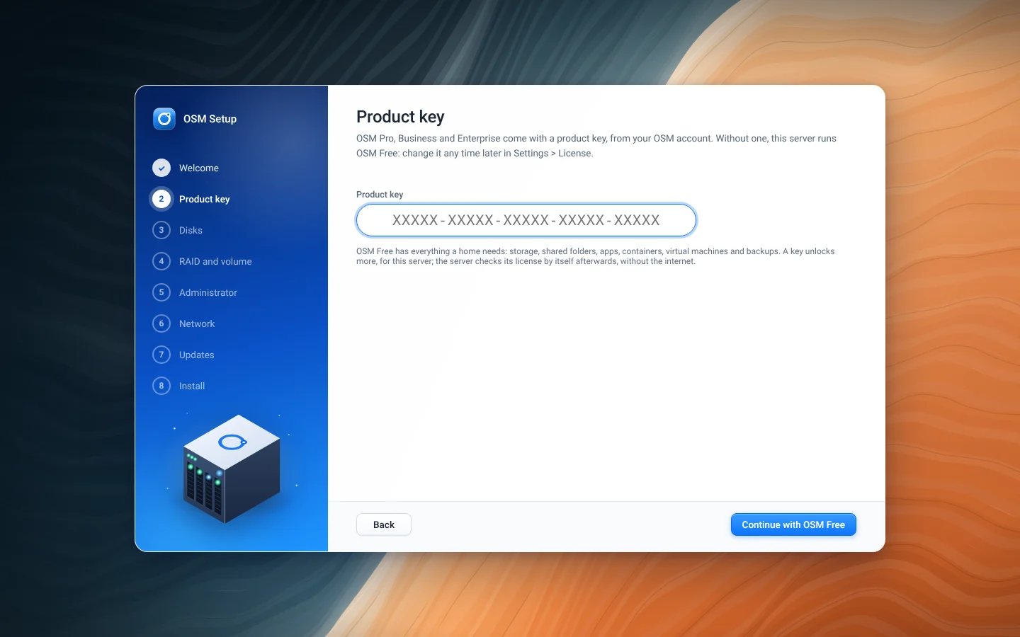 Product key