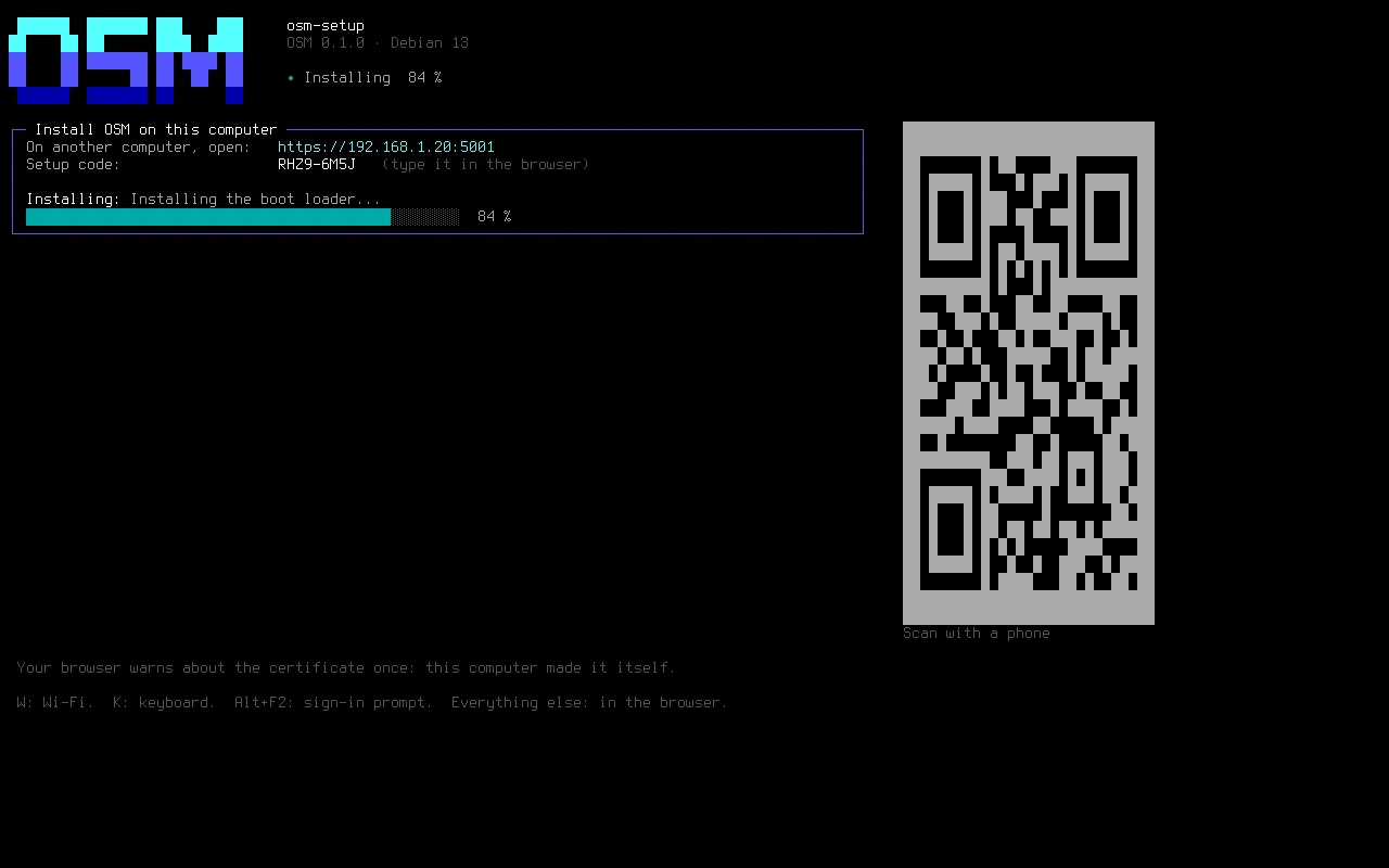 Installing